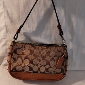 Coach Brown Signature Demi Bag